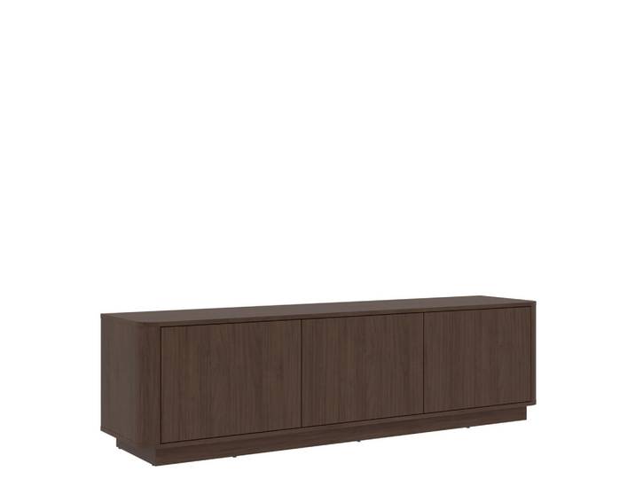 Mid.you Lowboard, Walnussfarben, Holzwerkstoff, 180x50x40 cm, stehend, hängend, Wohnzimmer, TV Möbel, Lowboards, Lowboards stehend