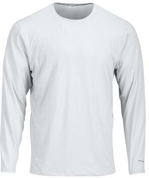 Paragon SM0222 Aruba Extreme Performance Long Sleeve T-Shirt in White size 3XL   Polyester/Spandex Blend 222