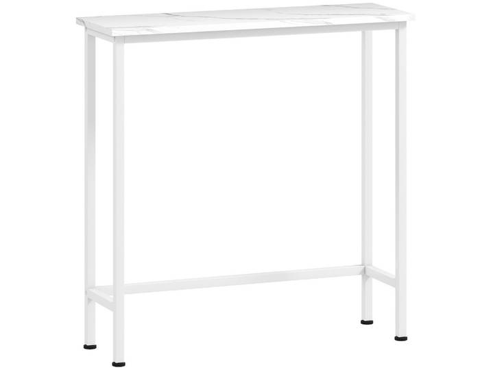 KONSOLENTISCH Flurtisch mit verstellbar Fußpads, Kippschutz 75 x 24 x 76 cm