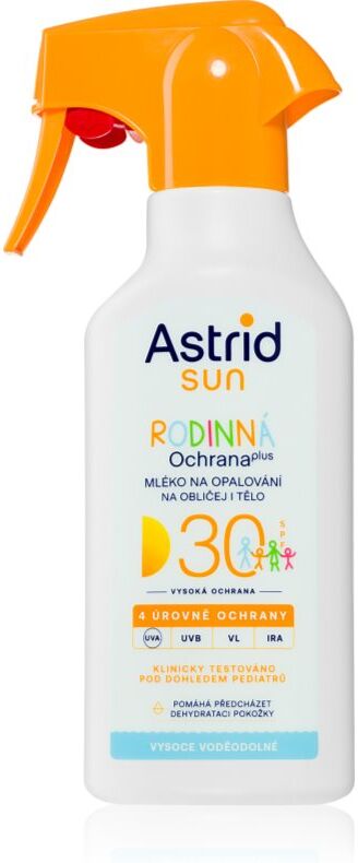 Astrid Sun lait solaire en spray SPF 30 270 ml