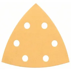 Schleifblatt C470 für Deltaschleifer, 93 mm, 180, 6 Löcher, Klett, 5er-Pack