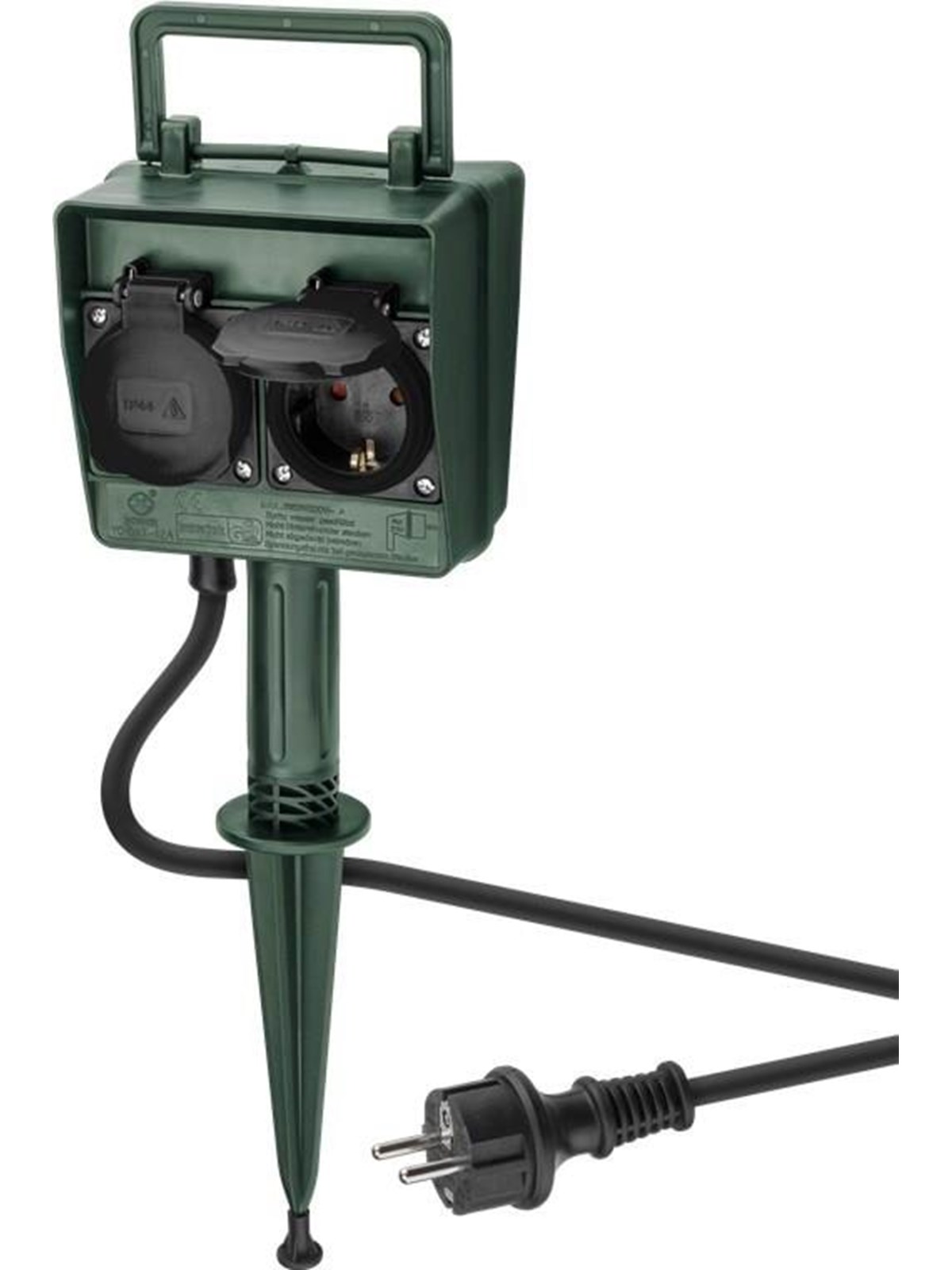 Pro Four-way garden socket
