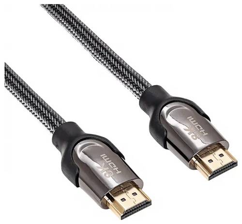 Akyga Anschlusskabel HDMI-A Stecker 0.5m Schwarz AK-HD-05S HDMI-Kabel