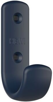 Hewi 477 Garderobenhaken 477.90B06150 72x22x47mm, mit Distanzstück 62mm, matt, stahlblau