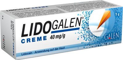 GALENpharma GmbH LIDOGALEN 40 mg/g Creme 5 g 13868504