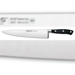 Arcos Serie Riviera - Kochmesser - Klinge aus Nitrum geschmiedetem Edelstahl 250 mm - HandGriff Polyoxymethylen (POM) Farbe Schwarz