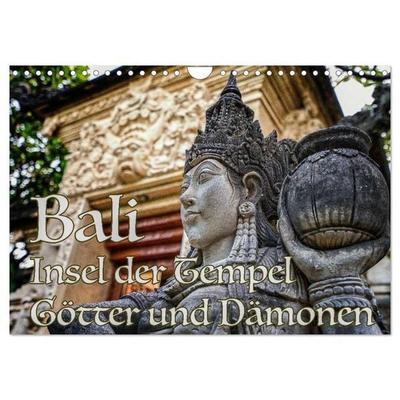 Bali - Insel der Tempel, Götter und Dämonen (Wandkalender 2026 DIN A4 quer), CALVENDO Monatskalender