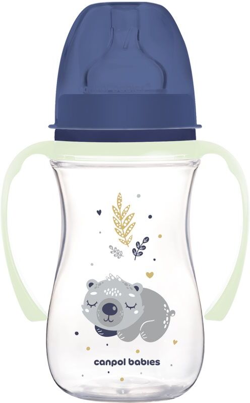 Canpol babies EasyStart Sleepy Koala 240 ml biberon 3 m+ Blue 1 pcs