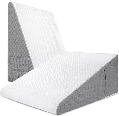 Inspired Finds Orthopedic Wedge Pillow For Sleeping Elevated Triangle Foam Support For Acid Reflux, Post Surgery Recovery & Back Pain Orthopedic Wedge Pillow For Sleeping Elevated Triangle Foam Support For Acid Reflux, Post Surgery Recovery & Back Pain