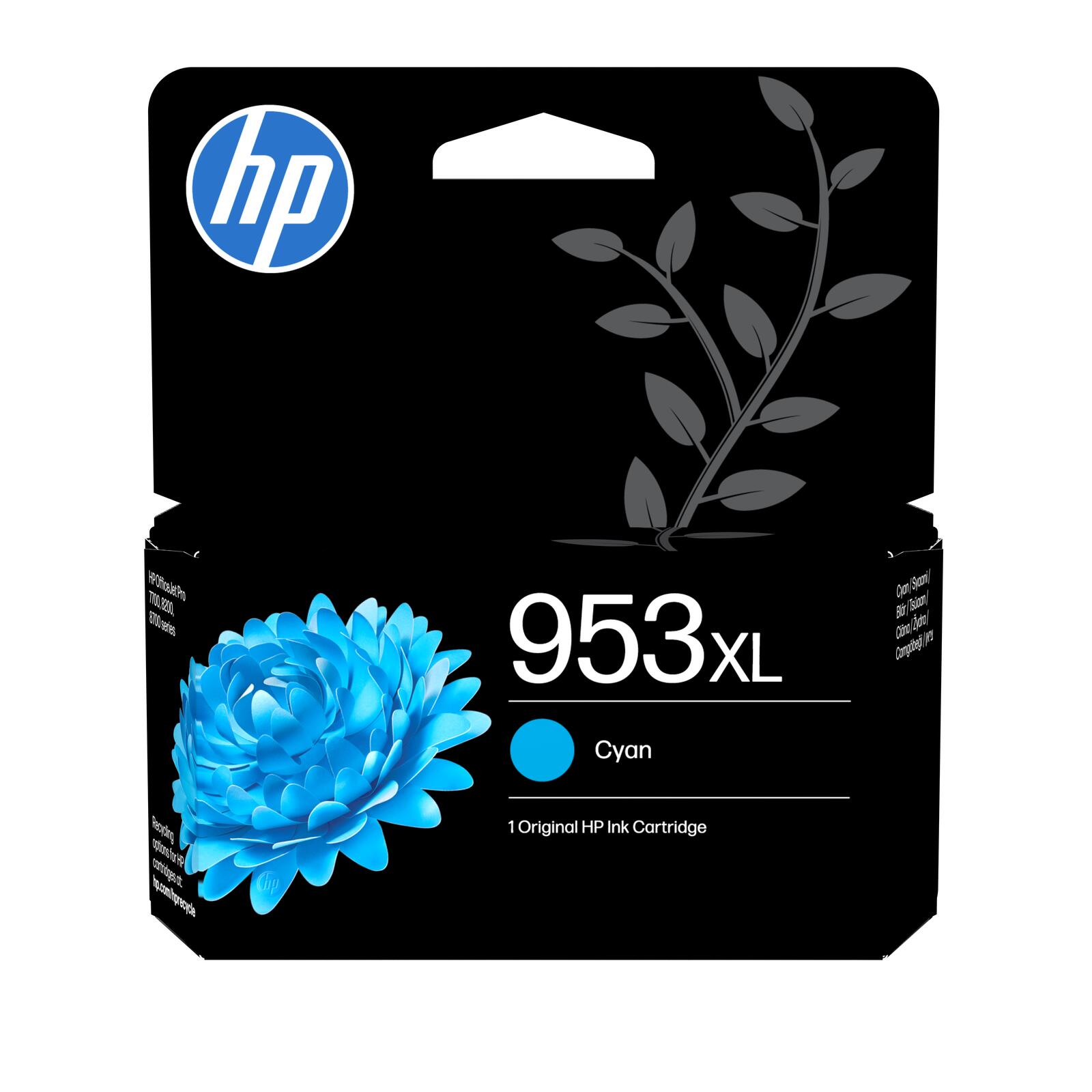 HP Inc. HP Original 953XL Druckerpatrone - cyan (F6U16AE) F6U16AE#LS1