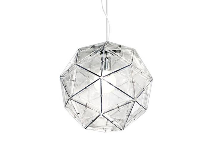 MARTINELLI LUCE lampe à suspension POLIEDRO (Transparent - Méthacrylate)