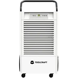 Toolcraft Luftentfeuchter 120 m2 1260 W 90 l/Tag Weiss, Luftentfeuchter, Weiss
