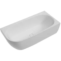 Hoesch iSENSI Eck-Badewanne 3826.010 190x90cm, rechte Ausführung, weiß, 259 l, Überlaufschlitz
