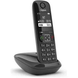 Gigaset AS690HX, Telefon, Schwarz