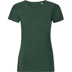 Russell Damen T-Shirt Pure Organic R-108F-0 bottle green M
