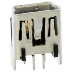 USB-Steckverbinder, Mini-USB Typ B, USB 2.0, Buchse, 5 -polig, Durchsteckmontage, Vertikal Buchse Molex MOL Micro Solutions Vertikal 5000751517 Molex Inhalt: 1