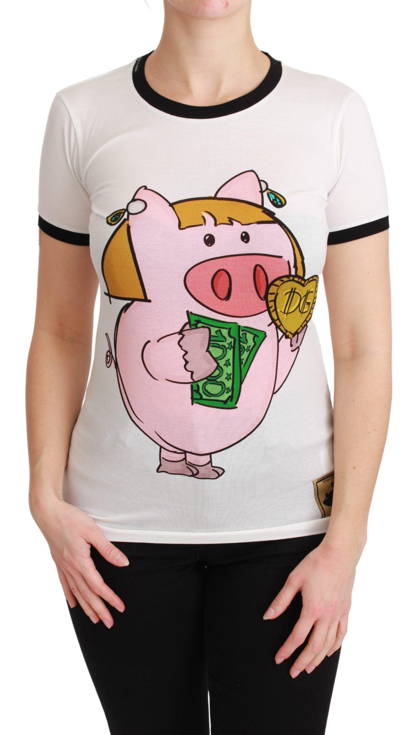 Dolce Gabbana Piggy T-Shirt Tsh4552