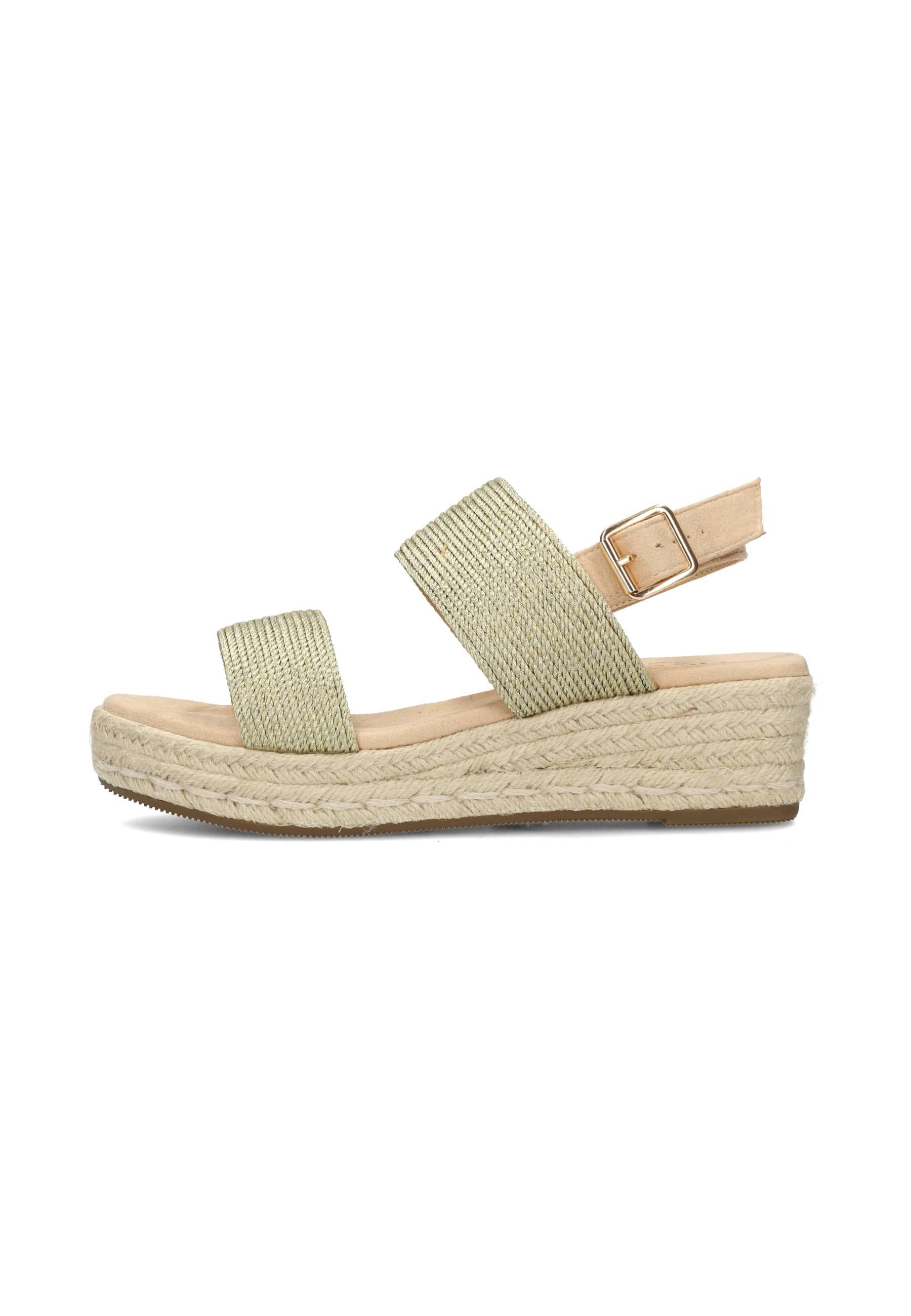 Sandale "CETO" in Gold