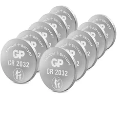 GP Lithium Knopfzelle CR2032 3V 10er Blister