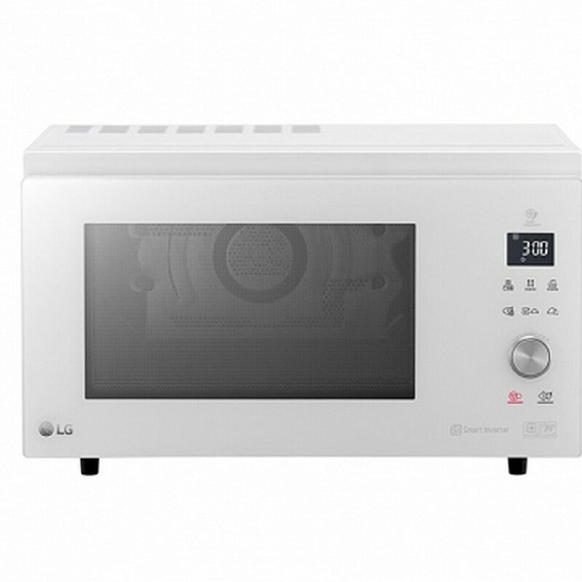 LG MJ3965BPH, Arbeitsplatte, 39 l, 1100 W, Eingebautes Display, LED, Drehregler