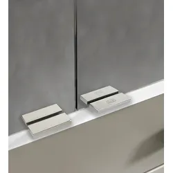 Schrankgriffe Prime schwarz Paar mit Logo, 949713391 949713391