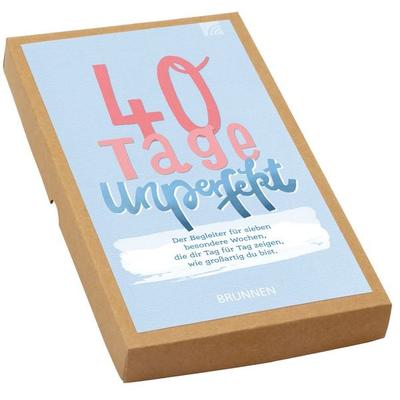 40 Tage Unperfekt, Nonbook von Anne Weigel, Brunnen Verlag GmbH