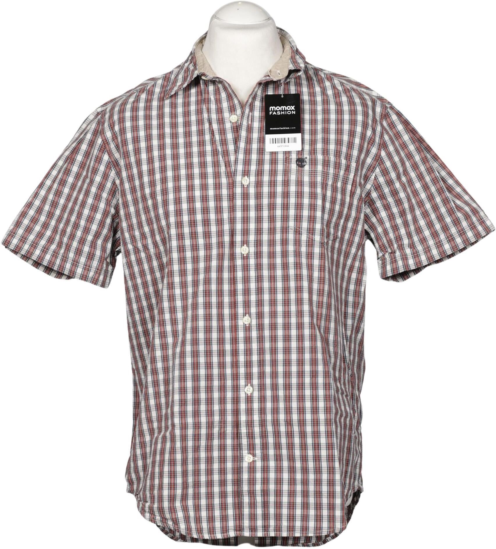 Timberland Herren Hemd, Mehrfarbig, Gr. M, Baumwolle - Second Hand