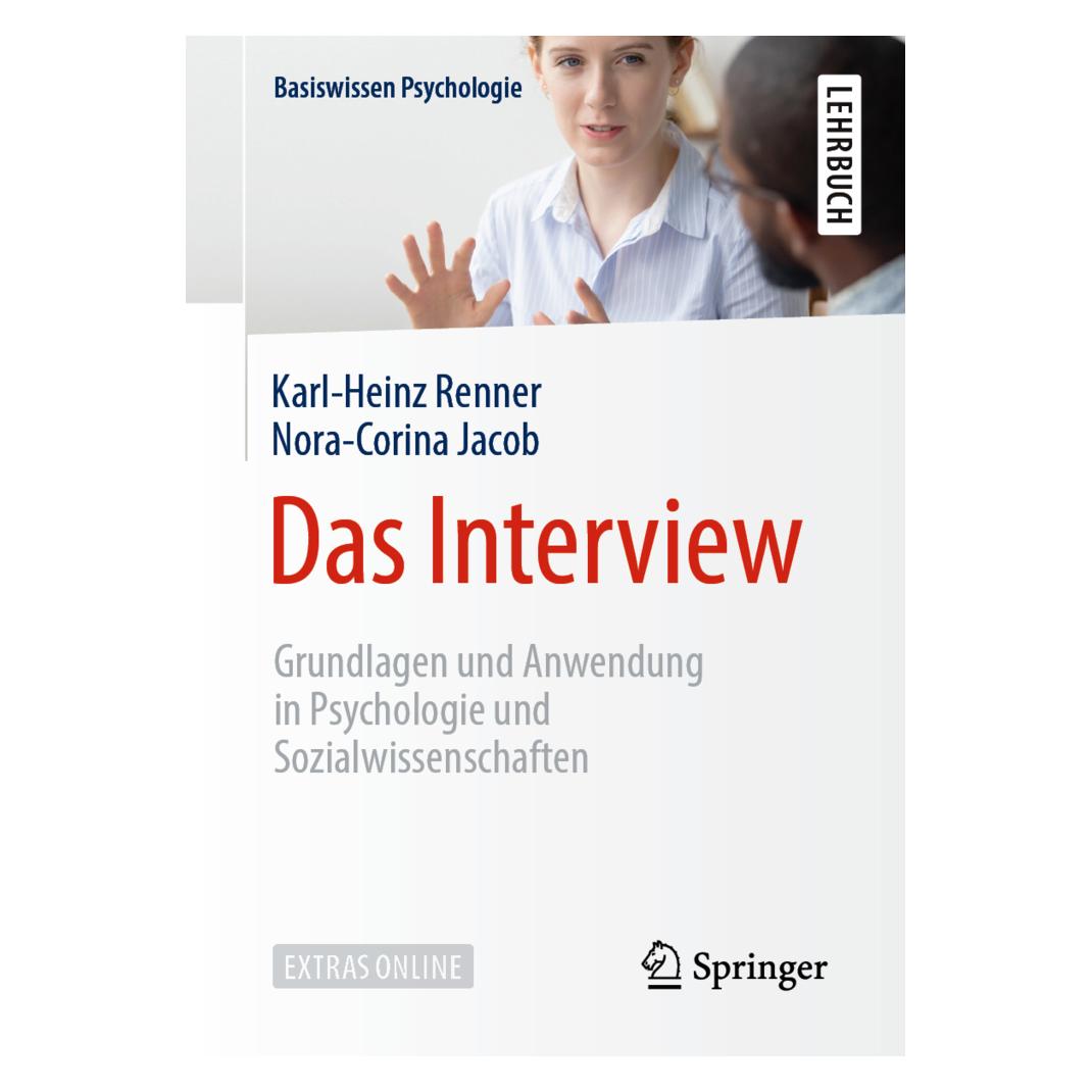 Springer Het interview (Deutsch, Softcover, Karl-Heinz Renner, Nora-Corina Jacob) (35153922)