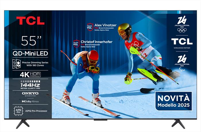 TCL Smart Tv Mini Led Uhd 4k 55" 55c69k-metallico