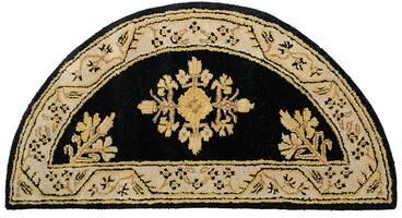 "Achla Designs Jardin Half Round Hearth Rug, 44 Inch Long - 3'6"""