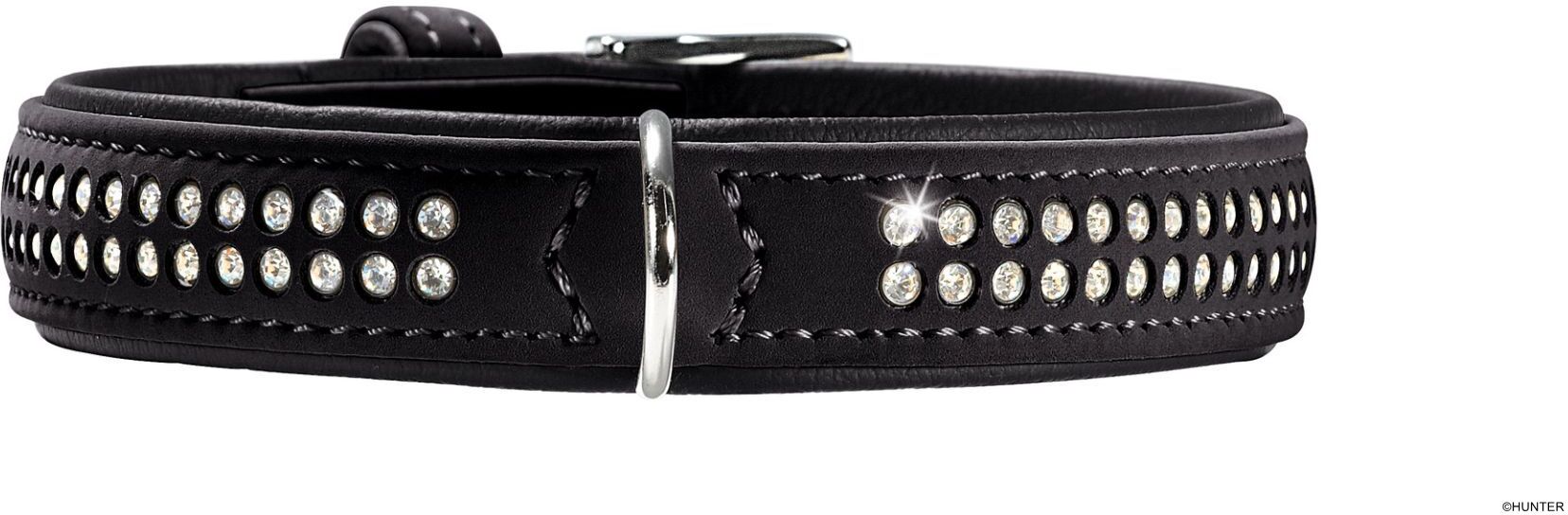 DOG SPORT HUNTER Halsband Softie Deluxe XS-S (40), schwarz