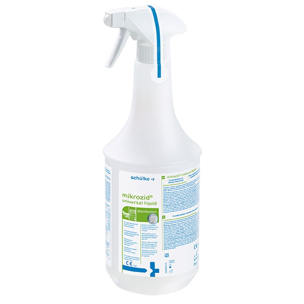 Mikrozid universal liquid Flä.-Schnelldes.Sprühfla 1 l Flüssigkeit