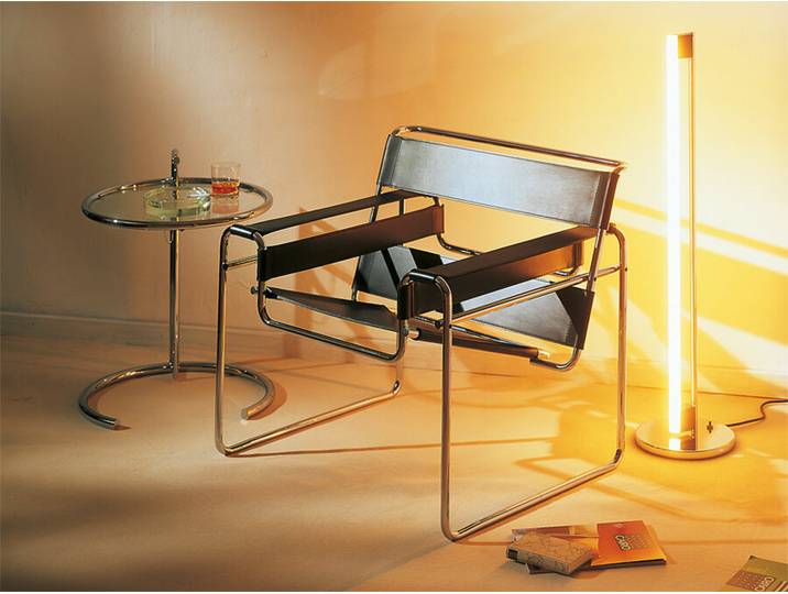 Sessel Wassily Knoll International schwarz, Designer Marcel Breuer, 79x74x70 cm