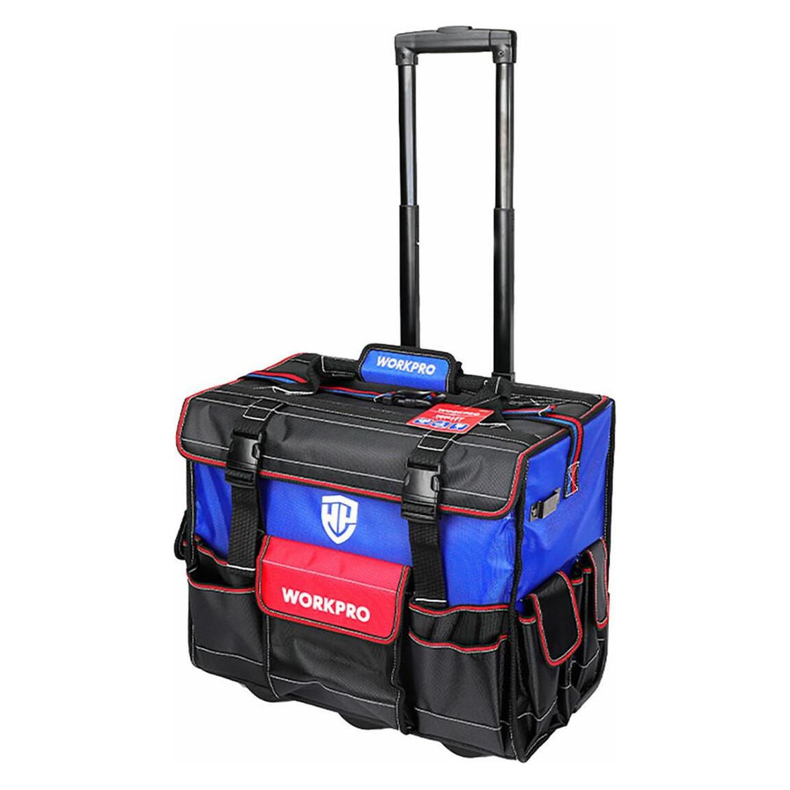 Workpro Rigid tool bag with wheels, 46 x 27 x 40 cm (62122600)