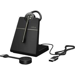 Jabra Headset Engage 55 SE MS Convertible, mit Ladestation, DECT, USB-A, On-Ear