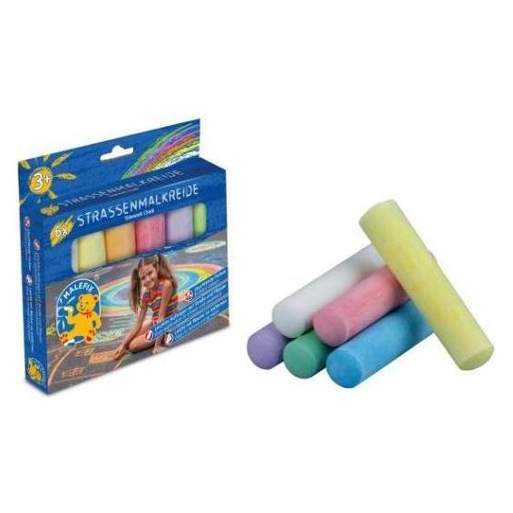 Pustefix Strassenmalkreide 6er Packung.45020001 (6x) (45020001)
