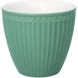 GreenGate Kleine Latte Tasse Alice, dusty green