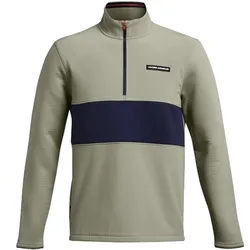 Under Armour UA Daytona HZ Herrengolfpullover Olive-Navy - S