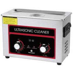 TOOLCRAFT USC-450 Ultraschallreiniger Schmuck, Werkstatt, Bürobedarf 380 W 4.5 l mit Heizung, mit Reinigungskorb TO-8705304