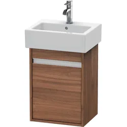 Duravit Ketho Waschtisch-Unterschrank KT6630L7979 40x32x55cm, wandhängend, Tür links, nussbaum natur