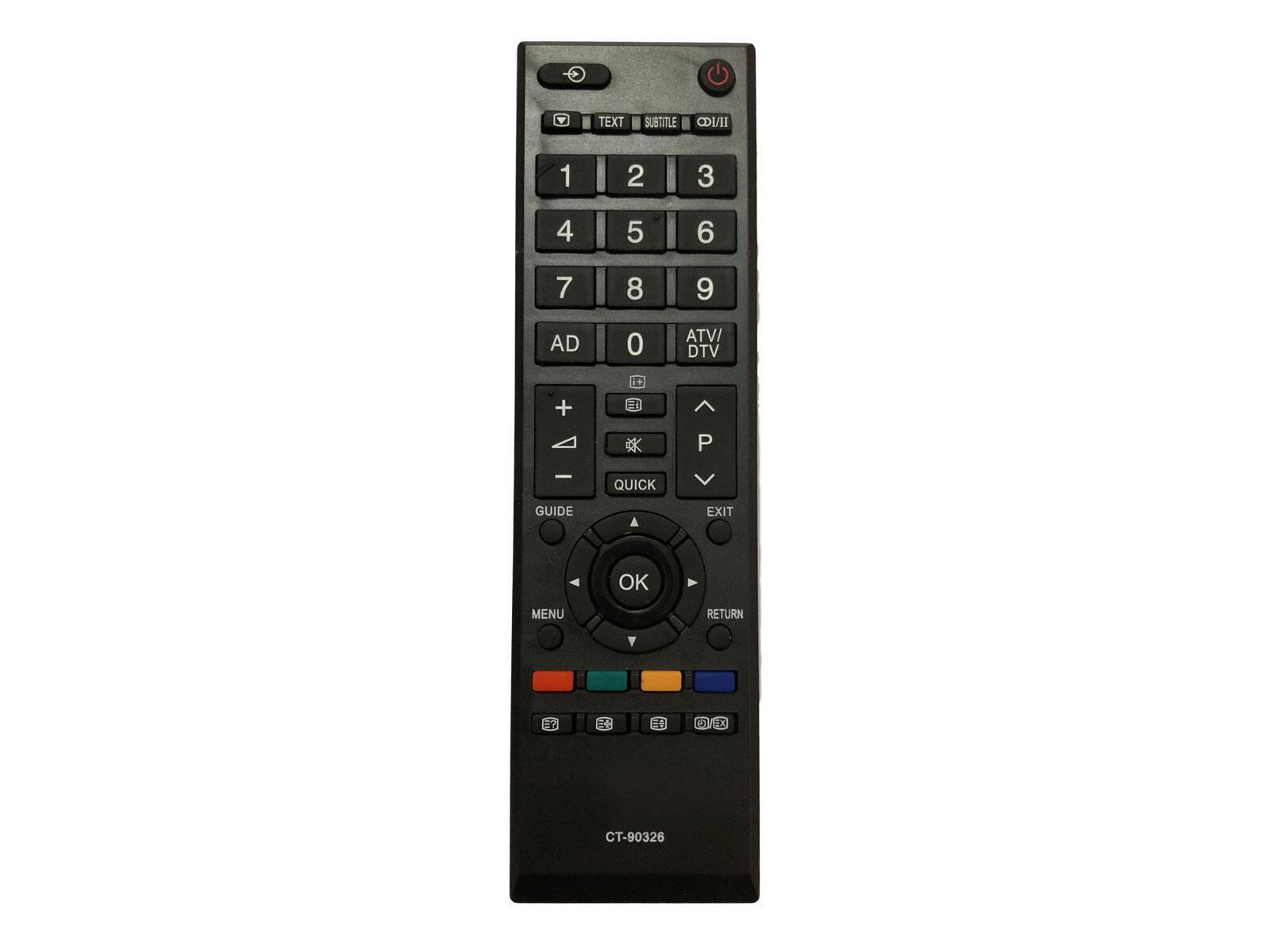codalux Fernbedienung für TOSHIBA CT-90326, CT90326, CT-90406, CT90380, CT-90336, CT-90430 CT-8002 CT-90325 ECL-25096-CRC