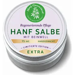 Hanf Gesundheit Hanf-Salbe Extra mit Beinwell für Muskeln und Gelenke, 75 ml