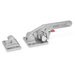 Edelstahl-Verschlussspanner mit Verriegelung, schwere Ausführung (852.3-1700-T-NI)