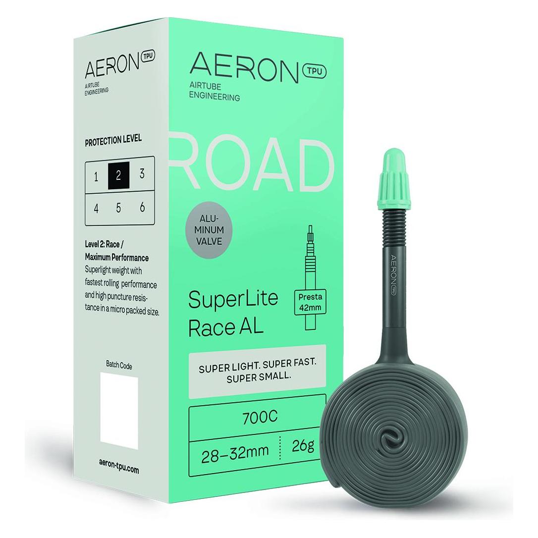 Aeron Schlauch mit Prestaventil (Presta (SV), 28", 42 mm) (33330009)