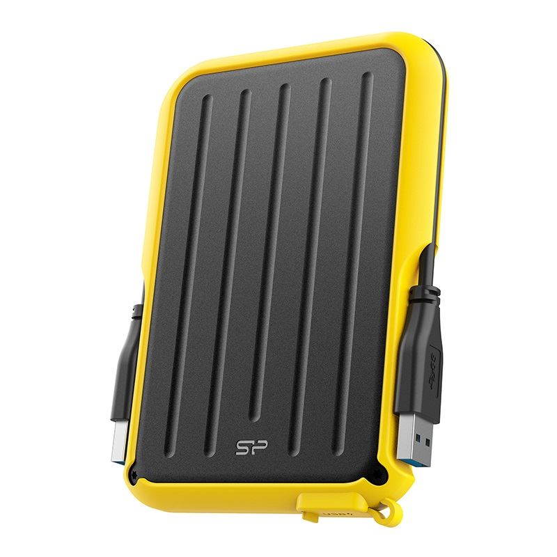 2TB Silicon Power External HDD Armor A66 6,4cm 2,5Zoll USB 3.2 IPX4 Yellow
