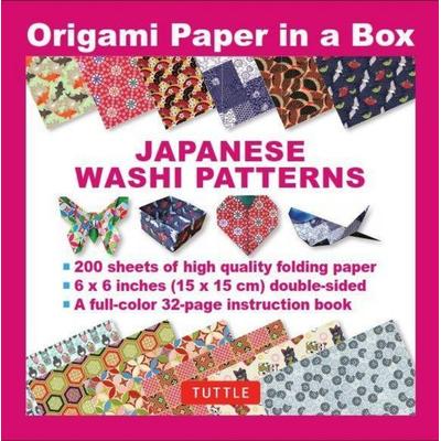 Origami Paper in a Box - Japanese Washi Patterns