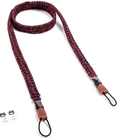 C-Rope Kameragurt Traveler aus Paracord 140cm Red Dots retail