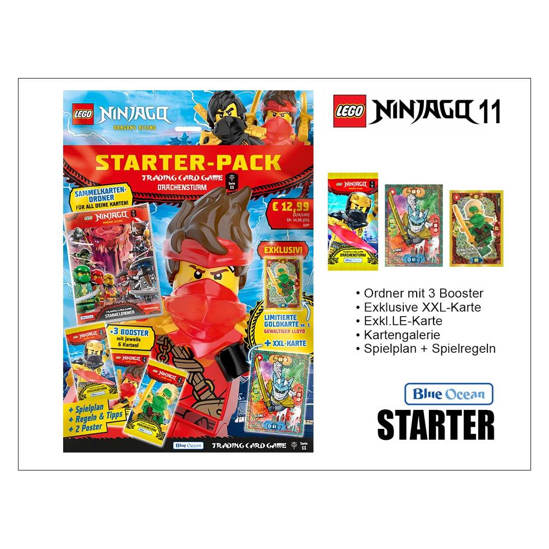 Uefa Ninjago TCG S11 Starter-Pack (inkl.3 Booster) (Deutsch, Booster Pack) (182747)