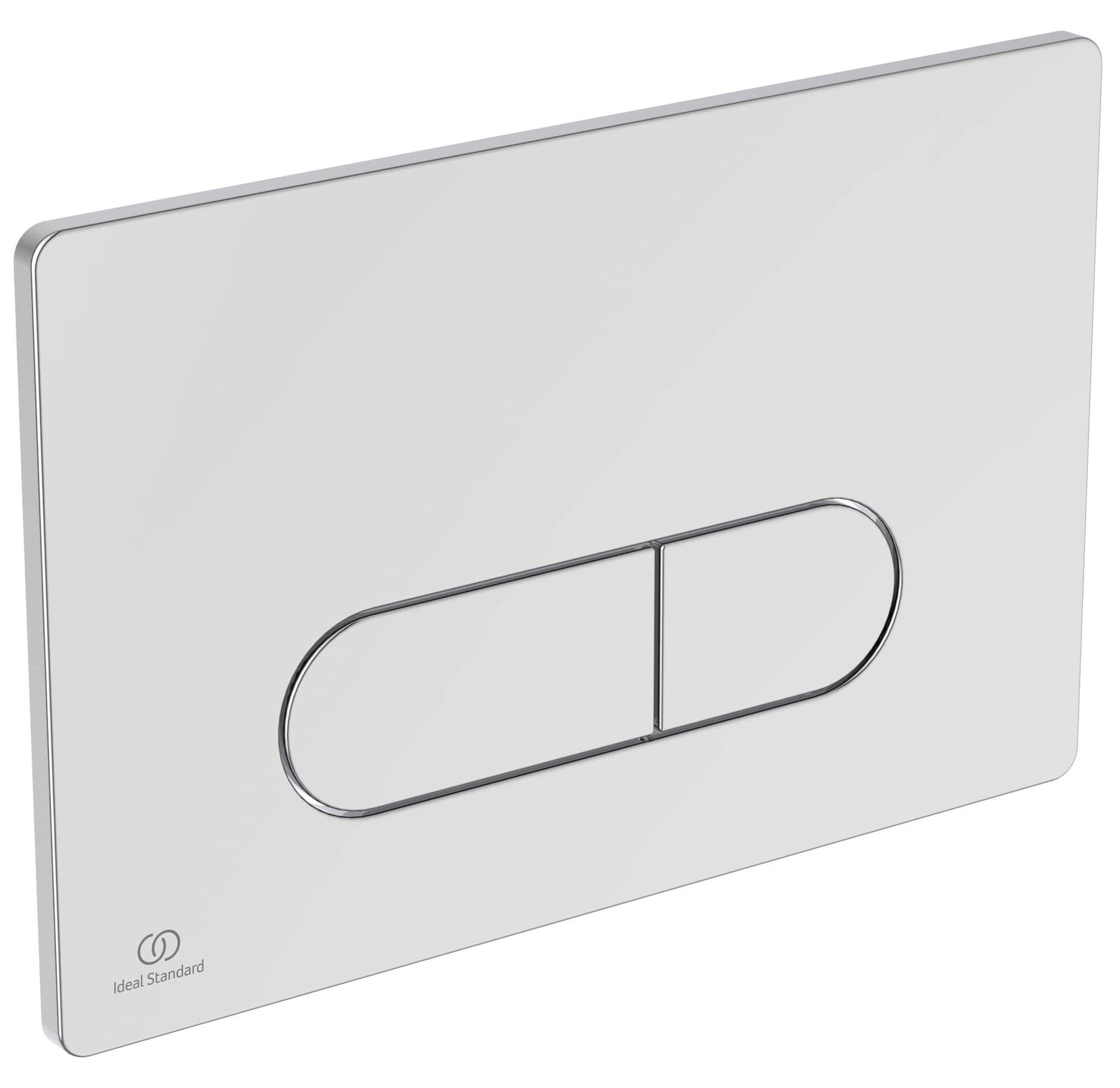 Dripio P1 Chromen bevestigingsplaat voor ProSys spoelbakken met dubbele spoeling
