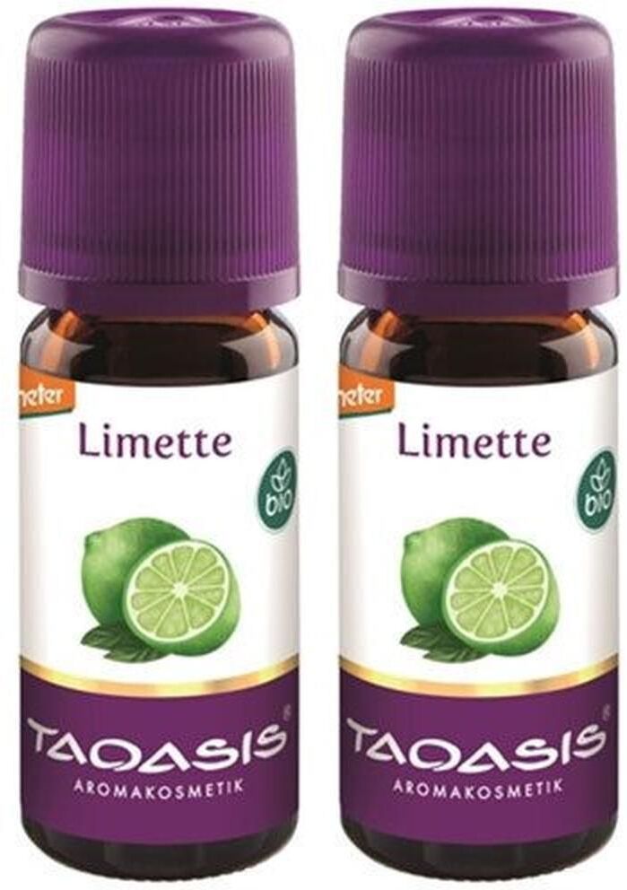 TAOASIS Limette Öl Bio/demeter 2x 2x10 ml Ätherisches